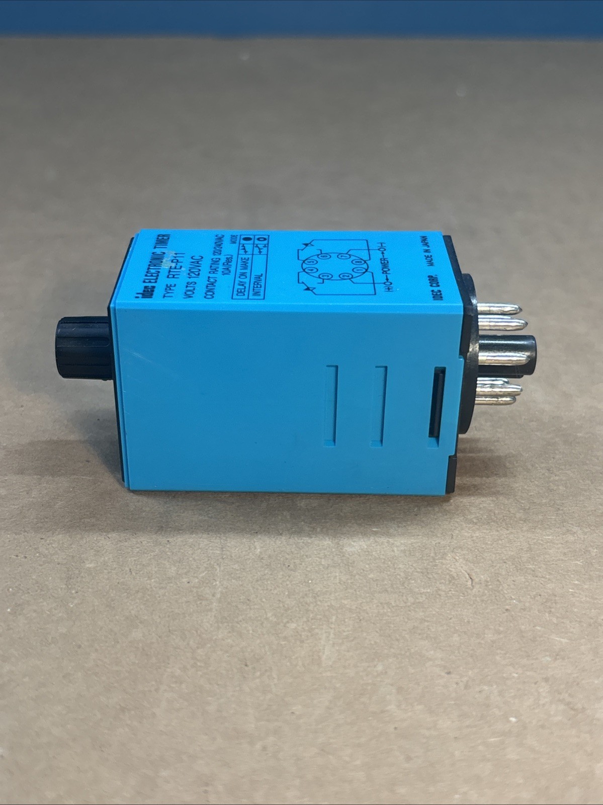 Idec RTE-P11 Multi-Function Time Delay Relay 0.1s-10min Range, 24VAC/VDC In