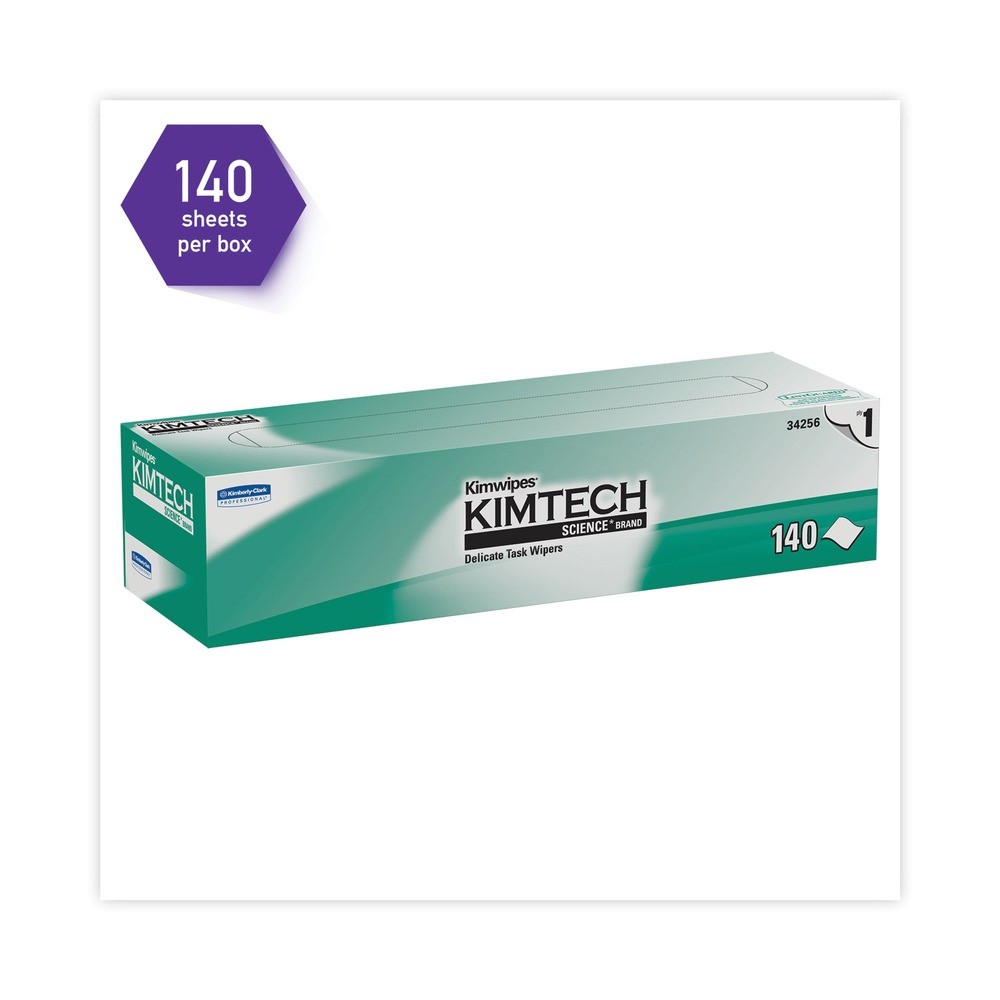 Kimtech 34256CT 14.7″ x 16.6″ Delicate Task Wipers – Unscented Wht (15/Ct) New