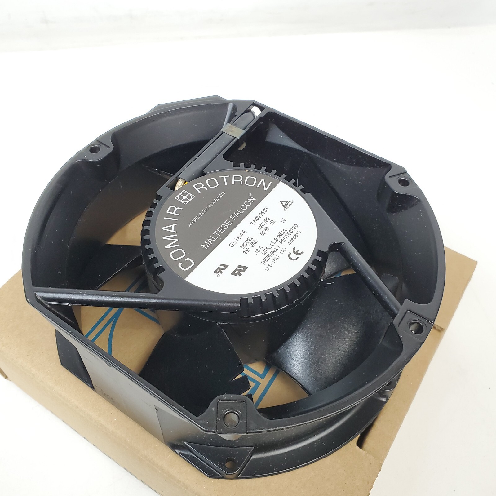 New Comair Rotron MA77B3 230 VAC 50/60 HZ Cooling Fan 031844