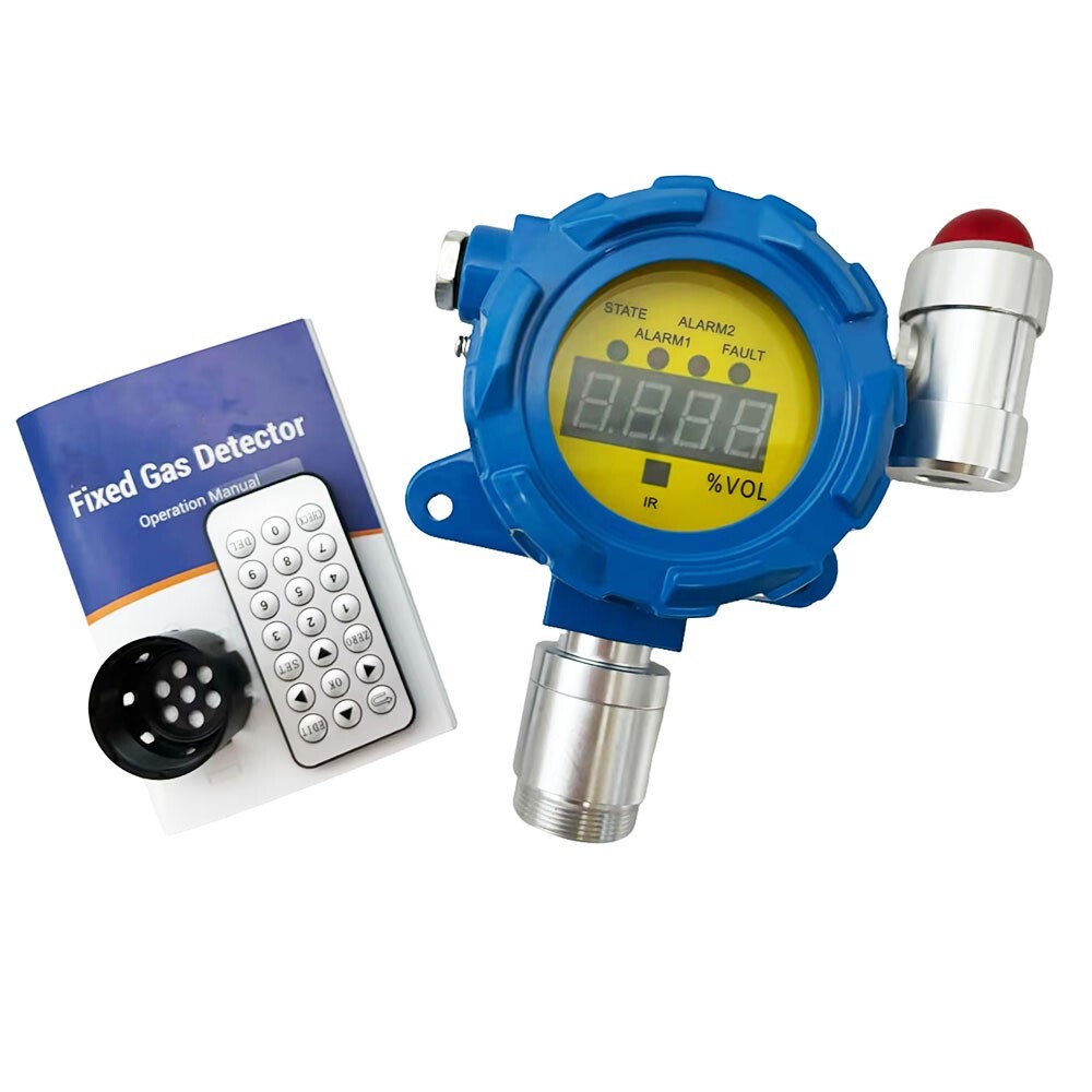 Fixed Carbon Dioxide Gas Detector Response Time ≤30s Continuous Operation