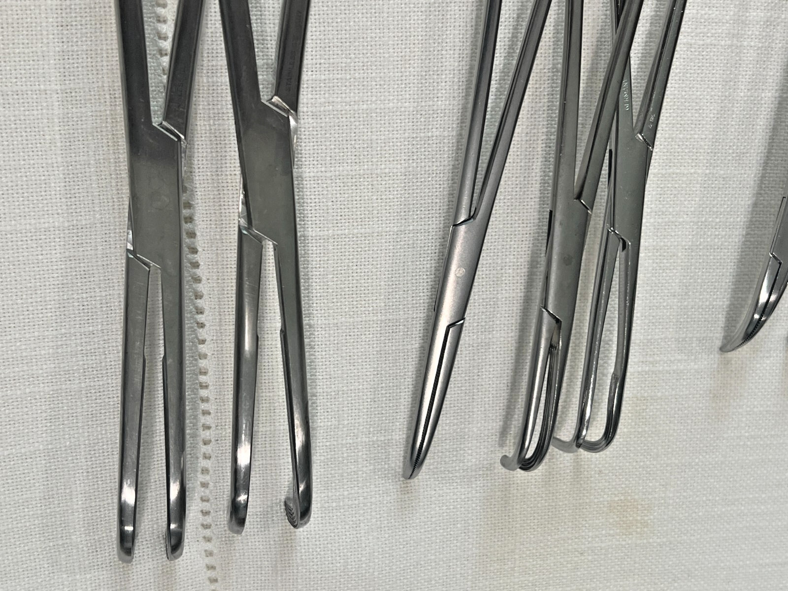 Assorted Lot of 108 Various Brand & Size Of OR Medical Surgical Instruments, S.S