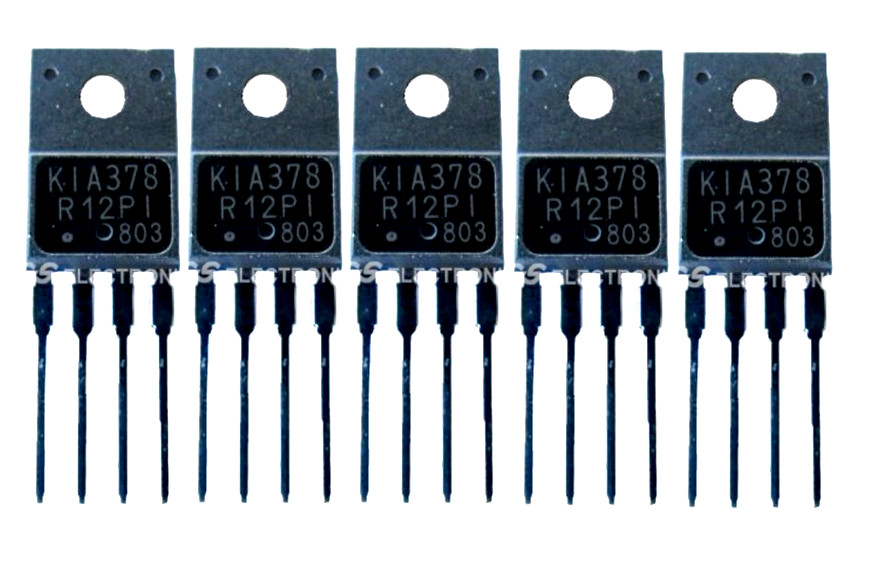 KIA378R12PI KIA378 R12PI (5x) BIPOLAR LINEAR INTEGRATED CIRCUIT TO-220IS-4