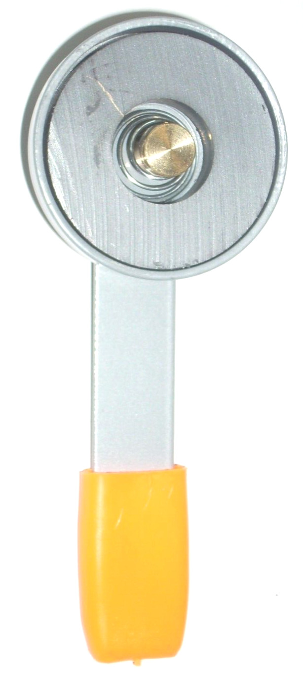 2″ Magnetic Welding Ground Clamp w Lift Handle 200A Capacity 1/2″ Stud Bolt Gray