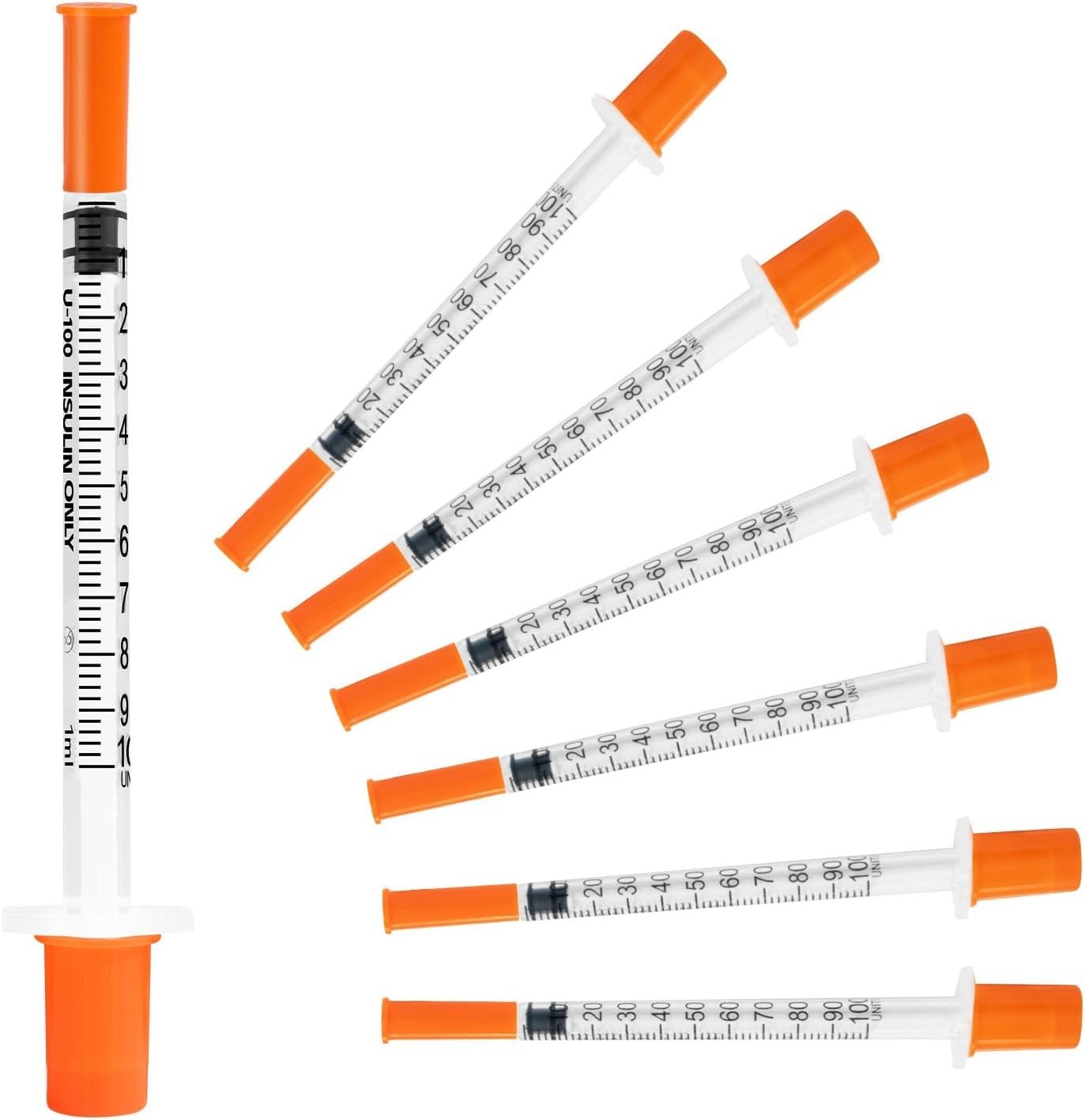 Individually Sterile 30G 1ml Syringes Pack of 40 – Ideal for Lab Experiments