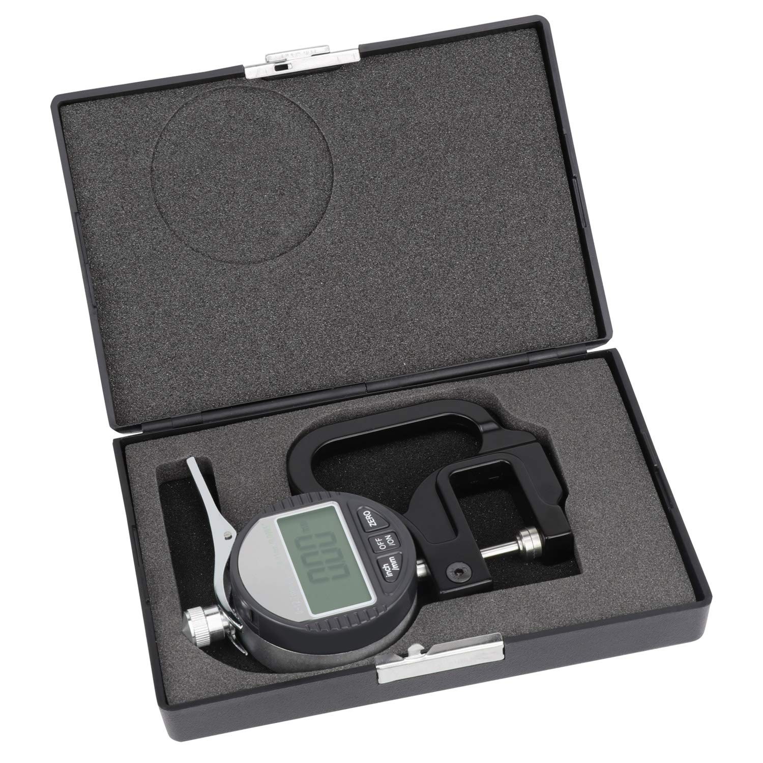 Digital Thickness Gauge 0.5 Inch/12.7mm 0.0005 Inch/0.01mm Metric Meter Tool