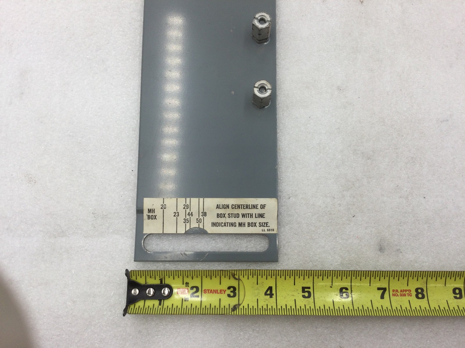 Square D Adjustable NQOB 424 Mounting Bracket/Feet 225 Amp 11.5″ x 4″