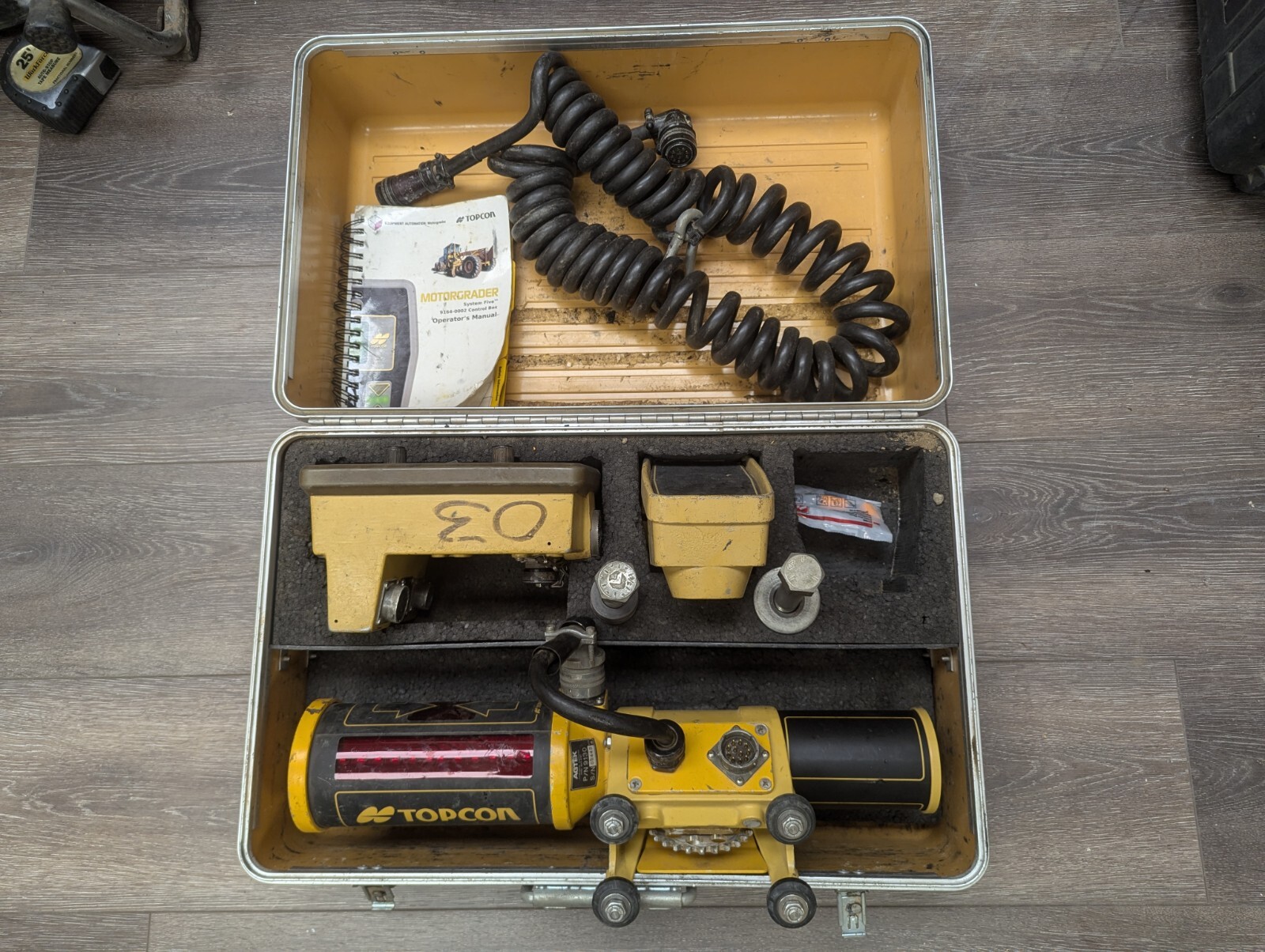 TOPCON 9164, 9142, 9130, 9220 SYSTEM 5 GRADER MACHINE CONTROL, SONIIC TRACKER