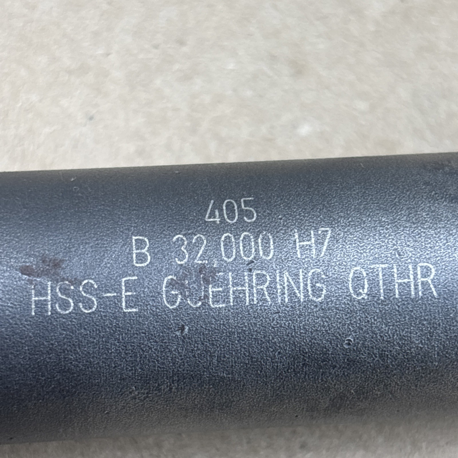 GÜHRING 405 HSS-E H7 B 32.0 MM New With Lite Shelf Wear Fast Shipping Warranty.