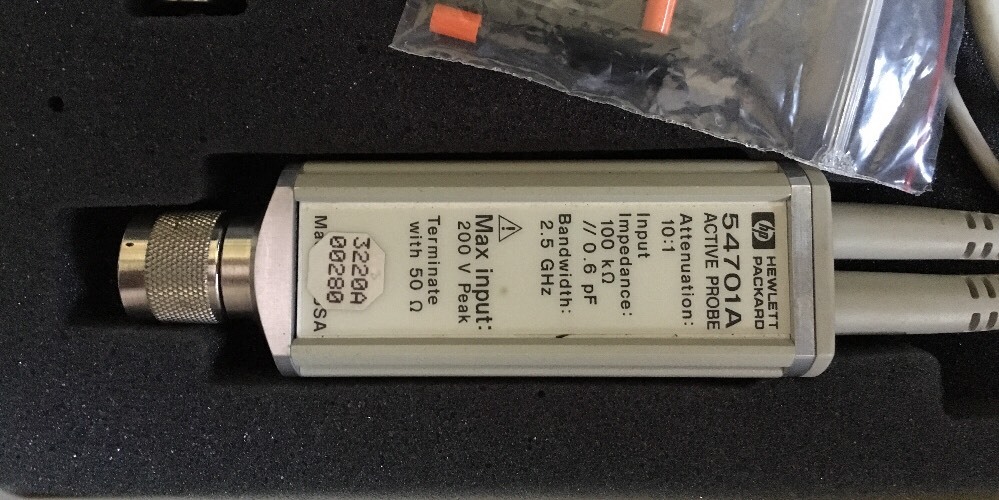 HP 54701A 2.5GHz Active Probe
