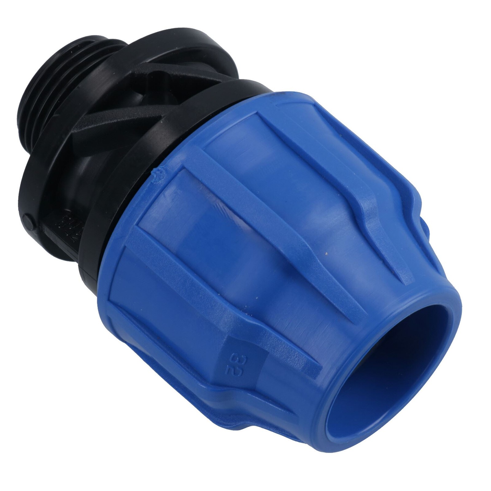 32mm x 1″ MDPE Male Adapter Compression Coupling Fitting Water Pipe PN16