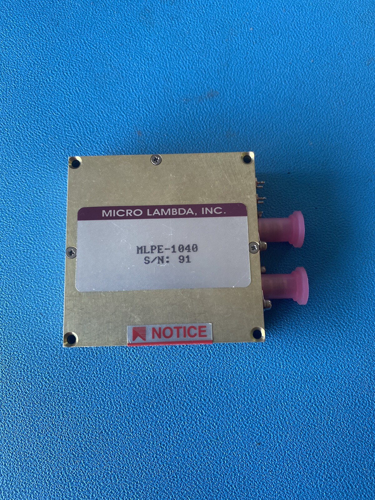 Micro Lambda Inc MLPE-1040