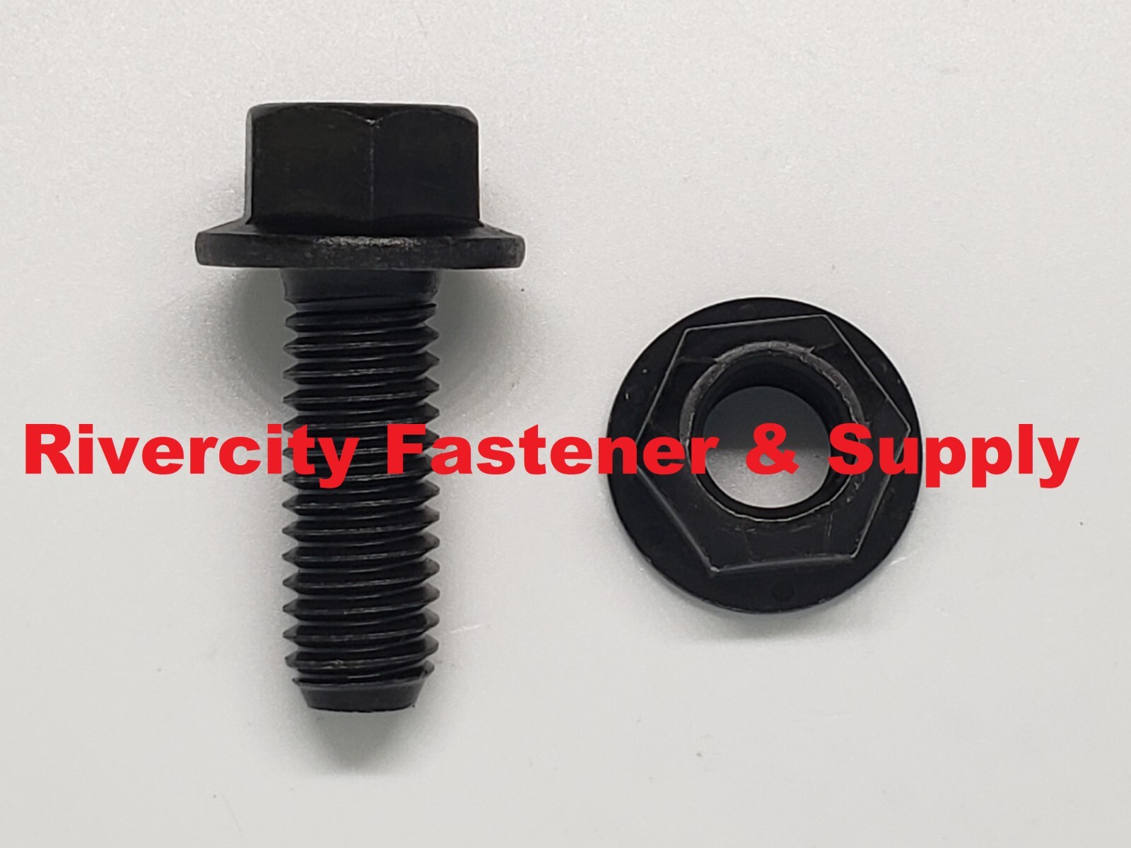 7/16-14×1-1/4 Grade 8 Hex Head Flange bolts / Frame Screws & 7/16-14 Lock Nuts