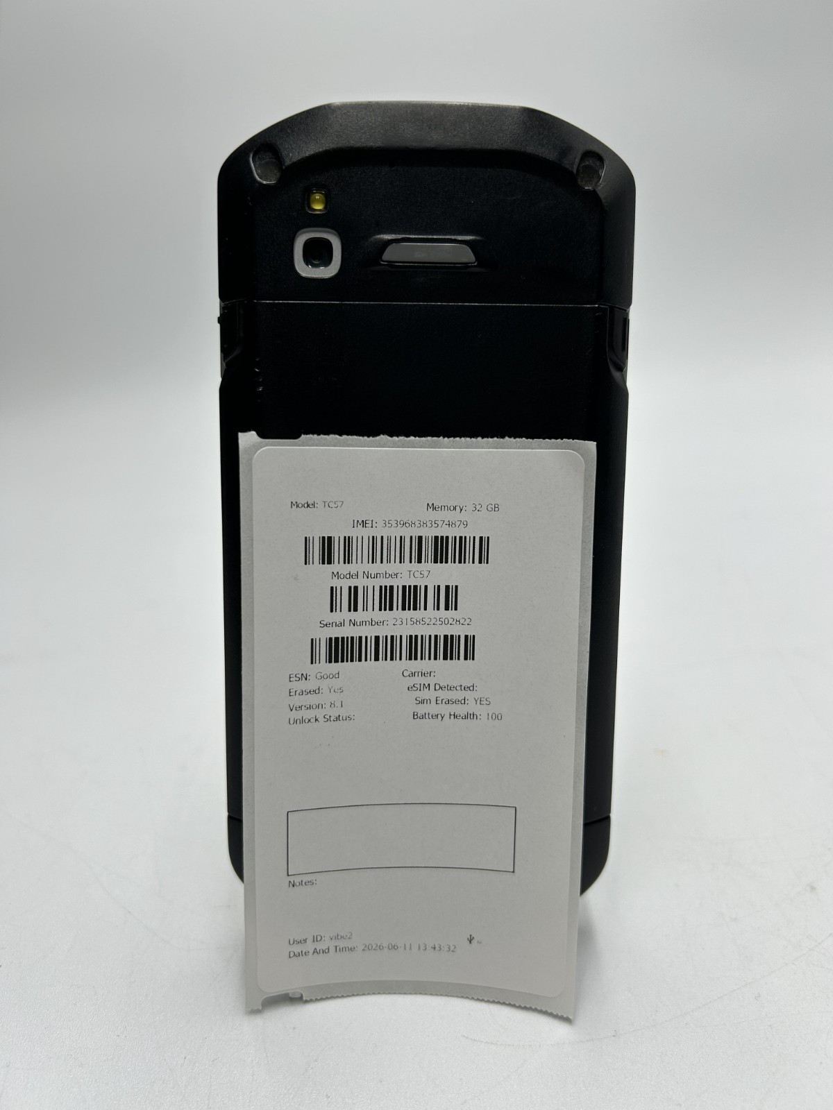 Zebra TC75HO Mobile Computer (TC57HO-1PEZU4P-25) – Unlocked (C-8)