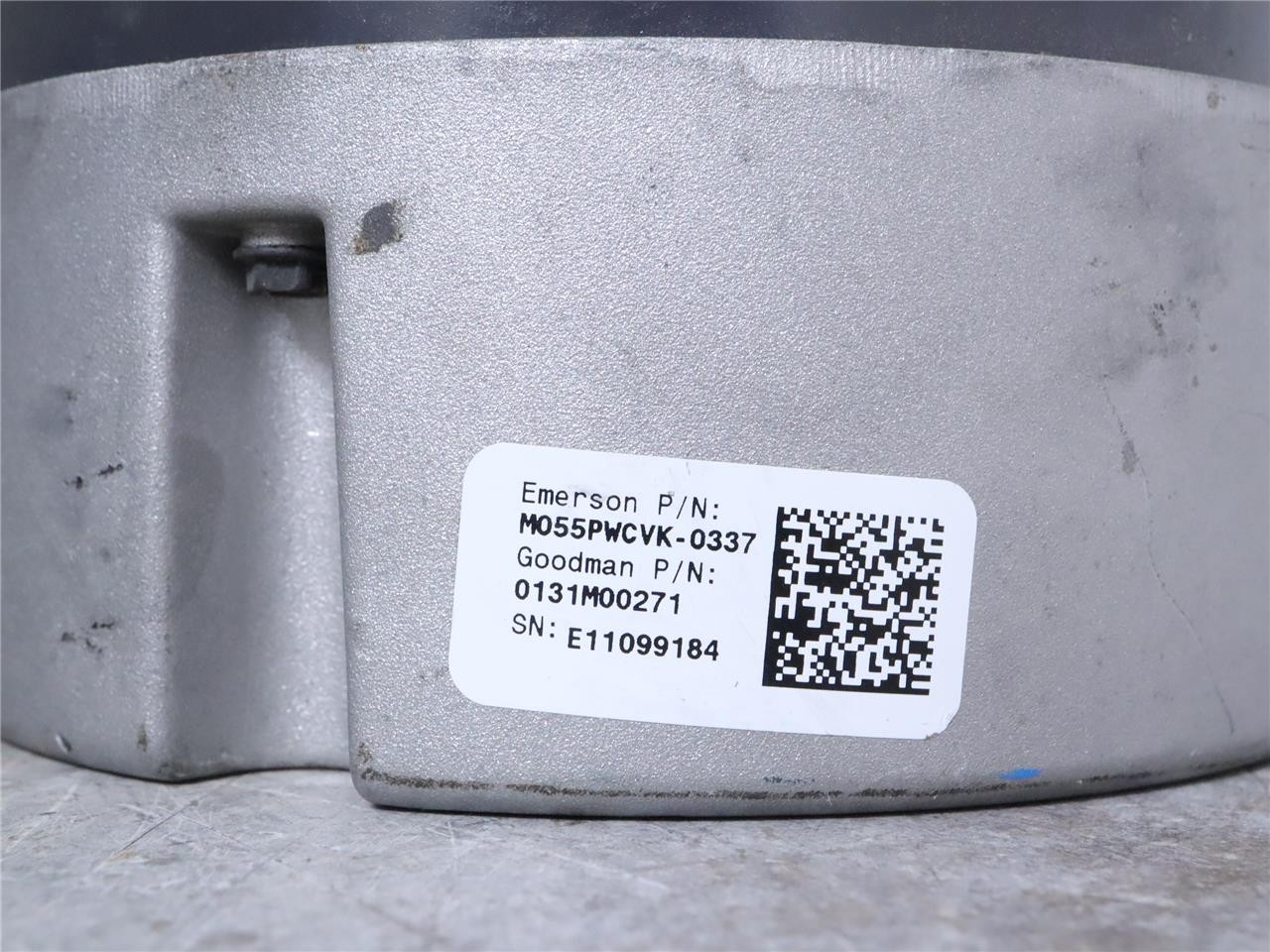 EMERSON ECM M055PWCVK-0337 Blower Motor 3/4HP 120/240V Ver.V175 ULTRATECH