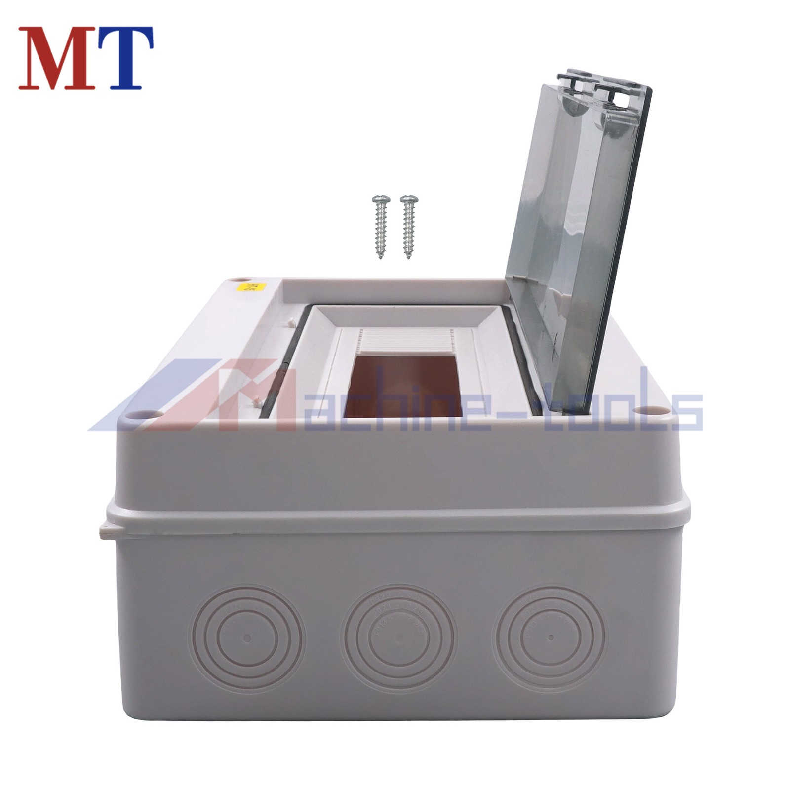 15 Way MCB Enclosure, IP65 Outdoor Rated, DIN Rail & Neutral Link