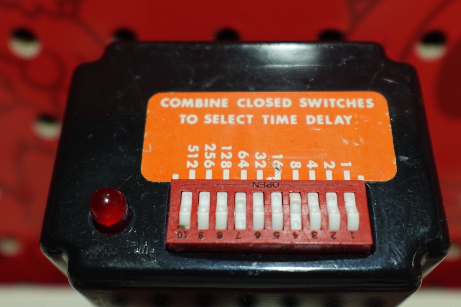 Infitec BMR15S Relay Timer 120 VAC 10 Amp 1-1023 Seconds 8-Pin w Octal Base