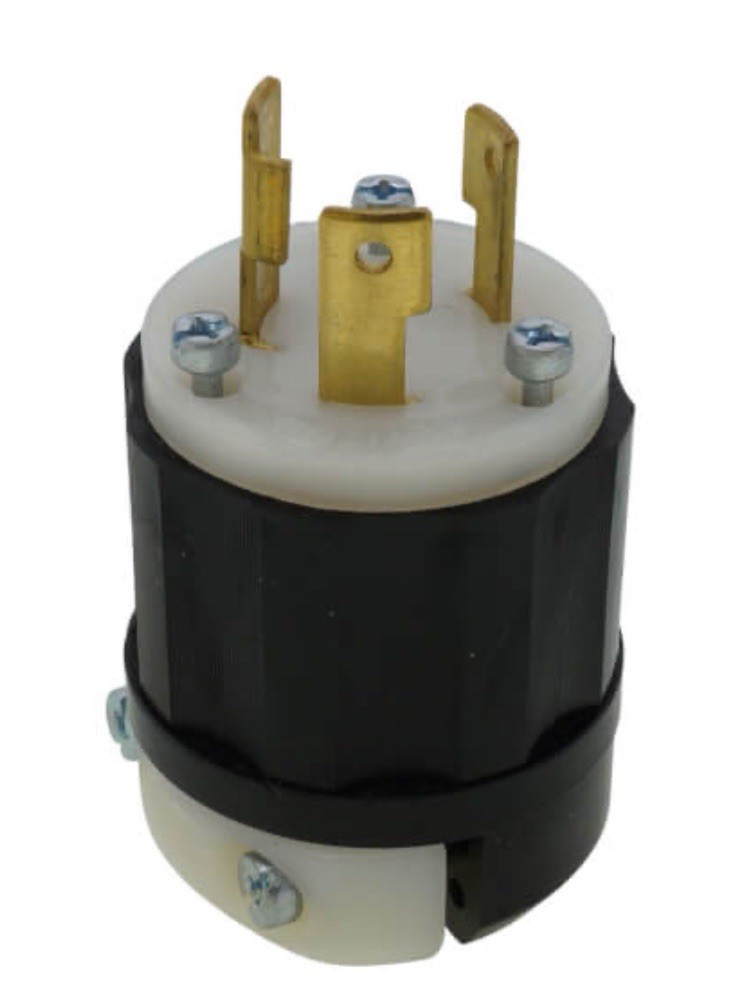 Leviton Nema L6-30P 30-Amp 250 Volt 2P/3 Wire Locking Plug