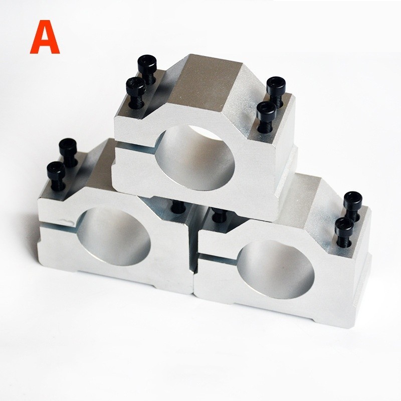 CNC spindle motor fixture 20/36/48/52/65/80/85/90 Aluminium profile material
