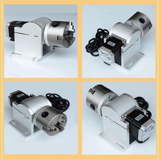 USA 50W Fiber Laser Metal Steel Mark Engraver Machine Ezcad Rotary axisFEDEX FDA