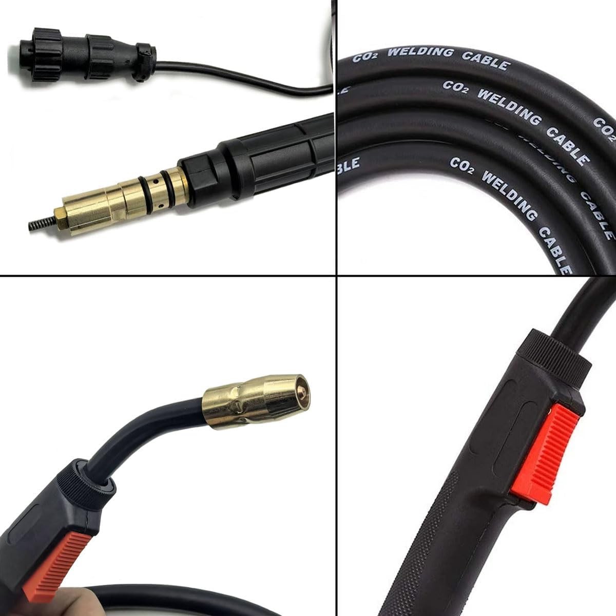 100A 10′ 15′ Mig Welding Gun Torch Stinger fits Miller M-100 M-10 248282 195605
