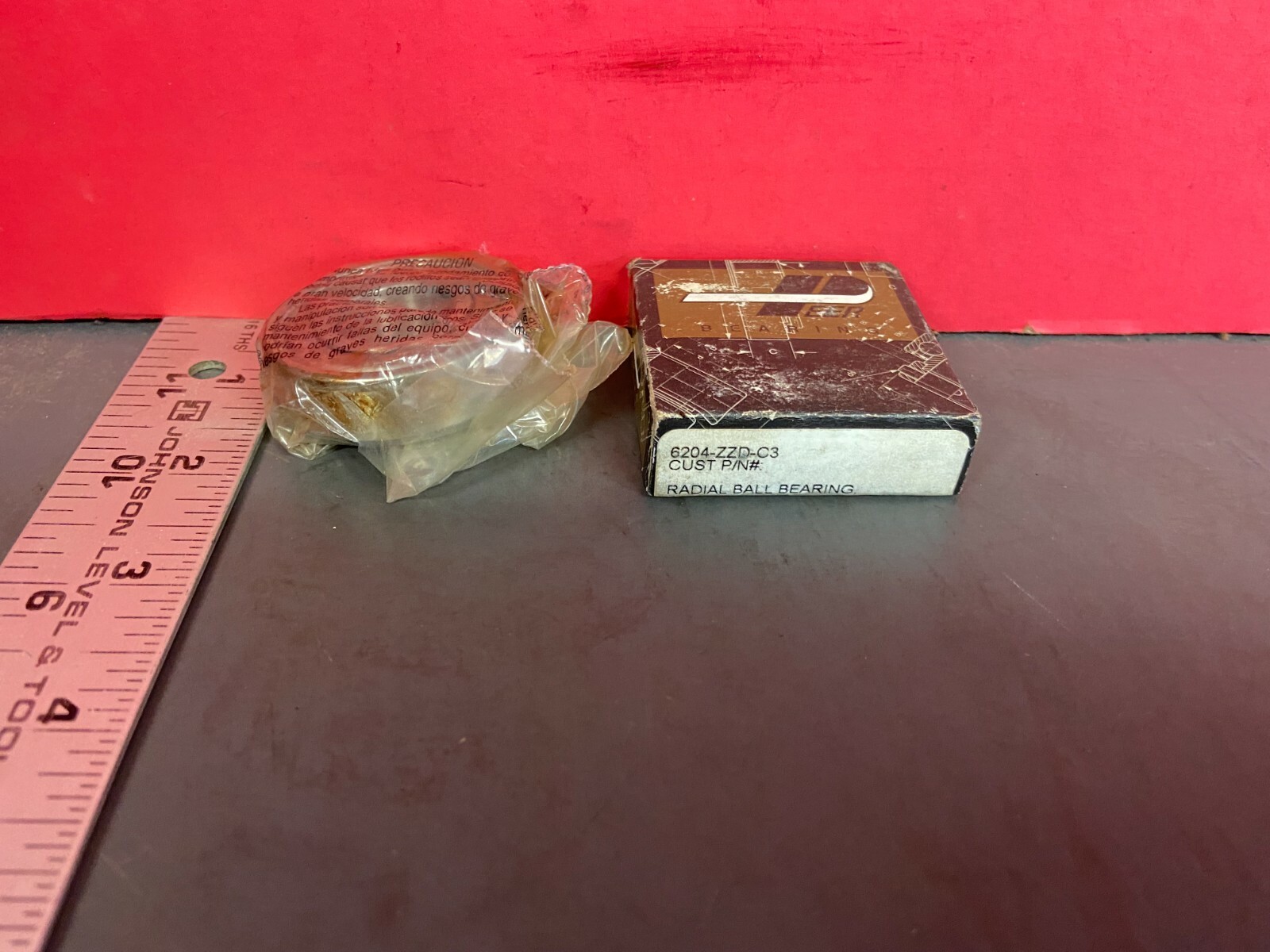 PEER BEARING 6204-ZZD-C3- RADIAL BALL BEARING