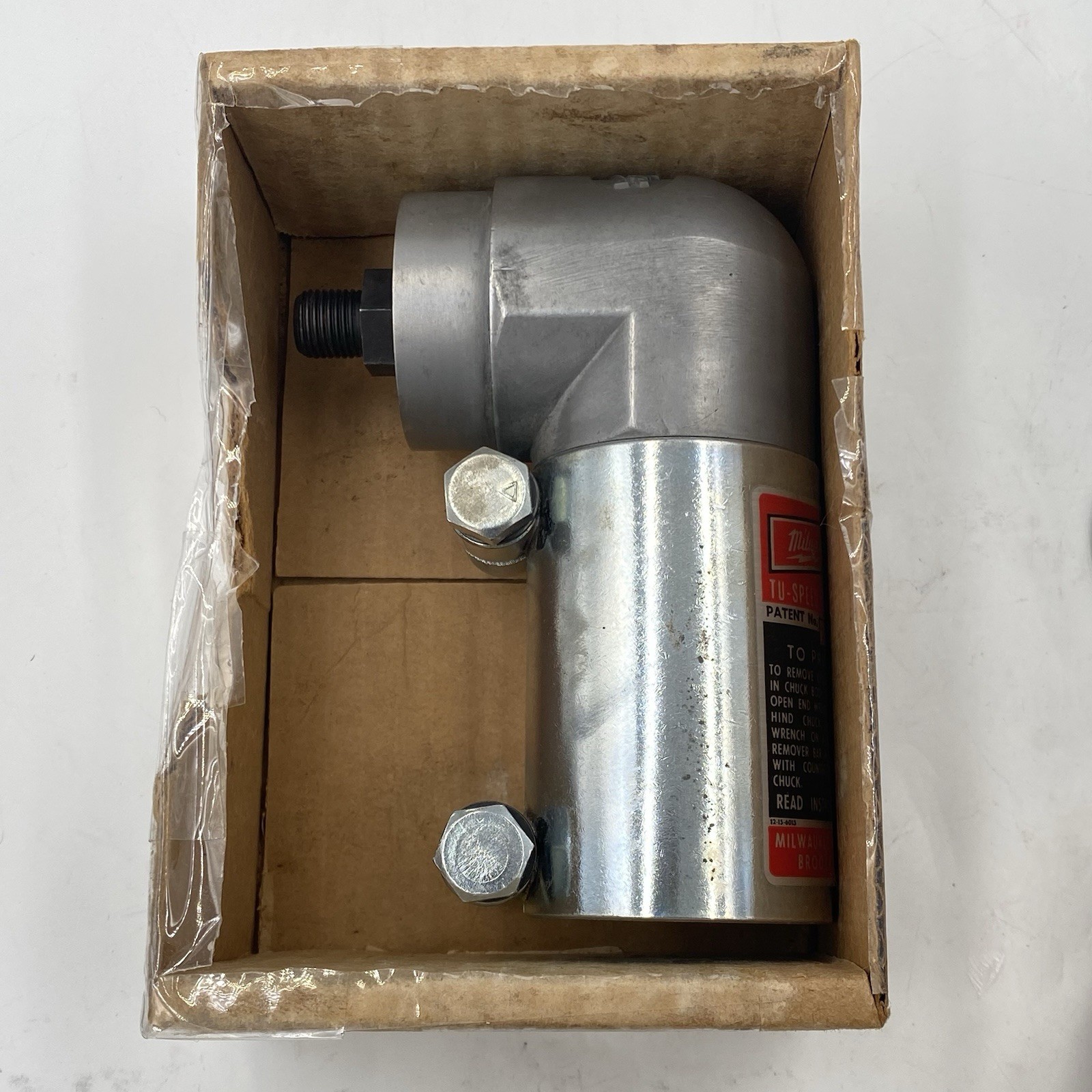 MILWAUKEE Right Angle Drive Unit and Collar 48-06-2871 *NO COUPLING
