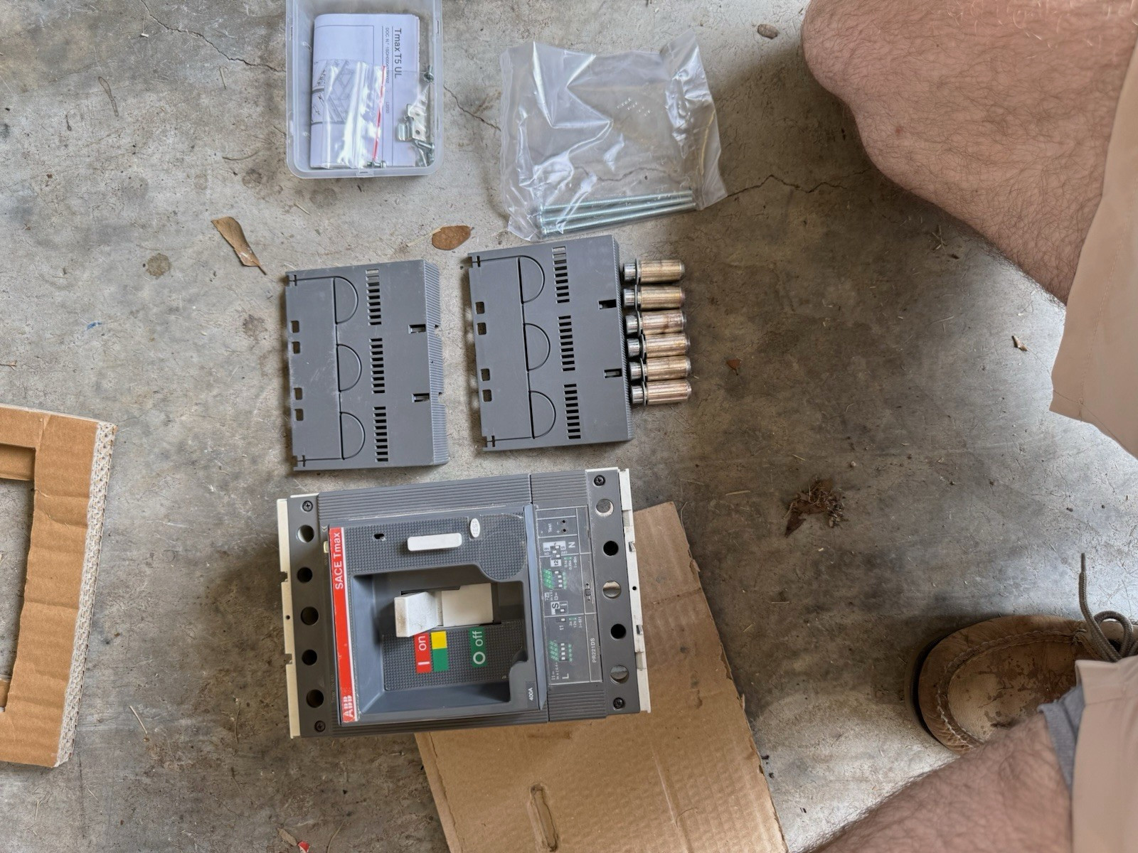 ABB Tmax T5N 400 400A 3-Pole Circuit Breaker 600V Panel Mount Thermal