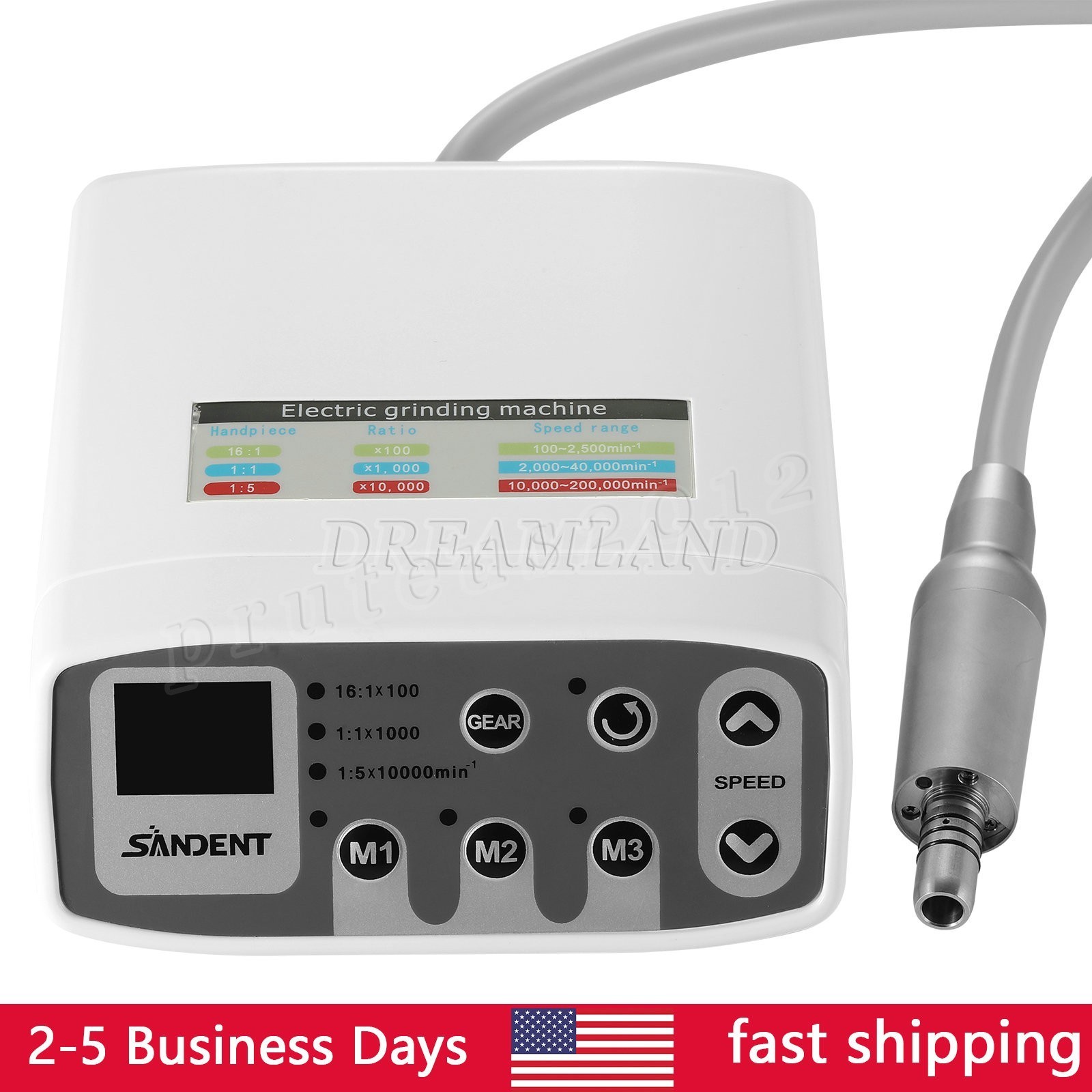 NSK Style Dental LED Brushless Electric Micro Motor /1:1/1:5 LED Handpiece DT