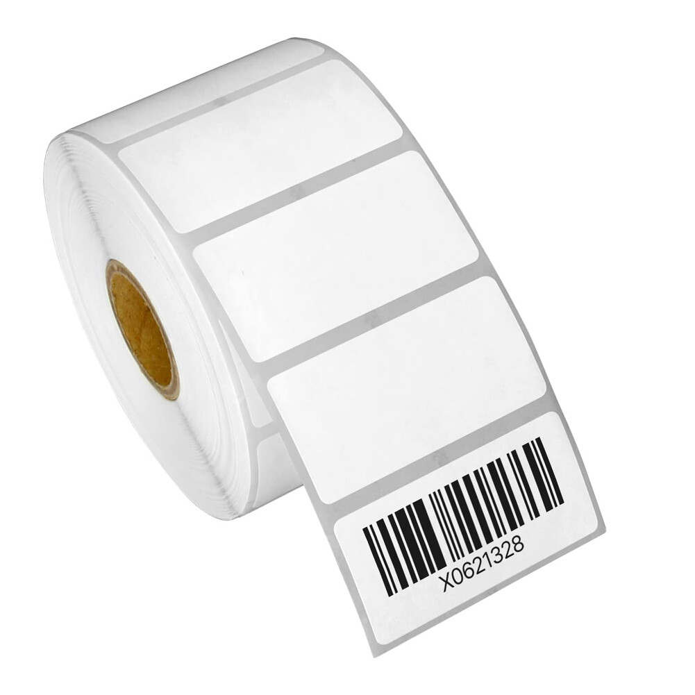 2″x1″ Direct Thermal UPC Barcode FBA Labels 1300/Roll for Zebra & Rollo Printers