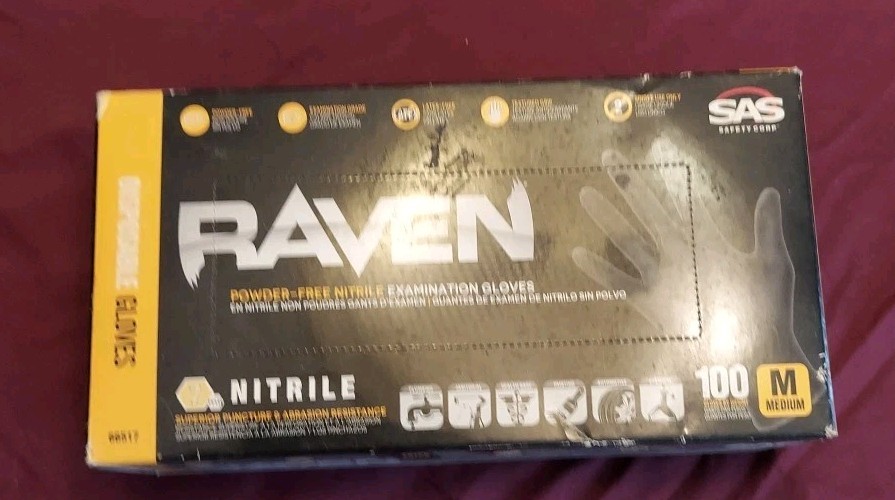 SAS Safety 66517 Gloves – 100 Pack