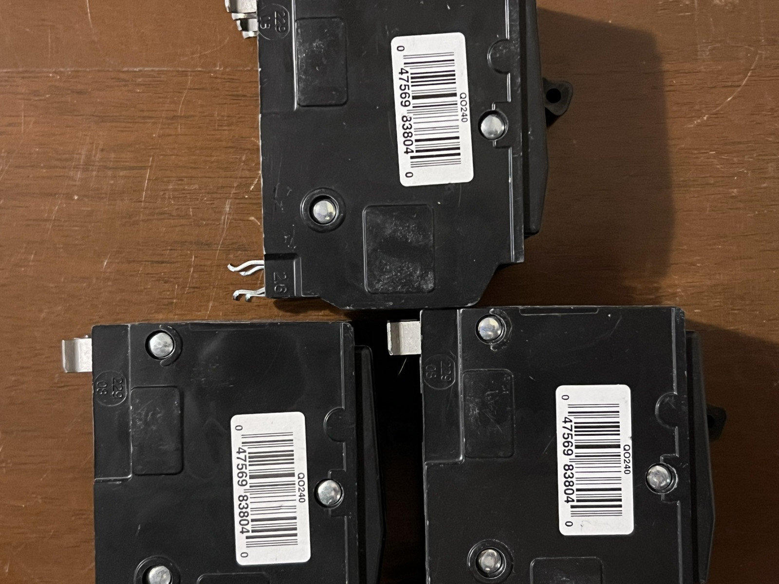 Square D QO240 Two Pole Circuit Breaker 40 A (Qty 3)