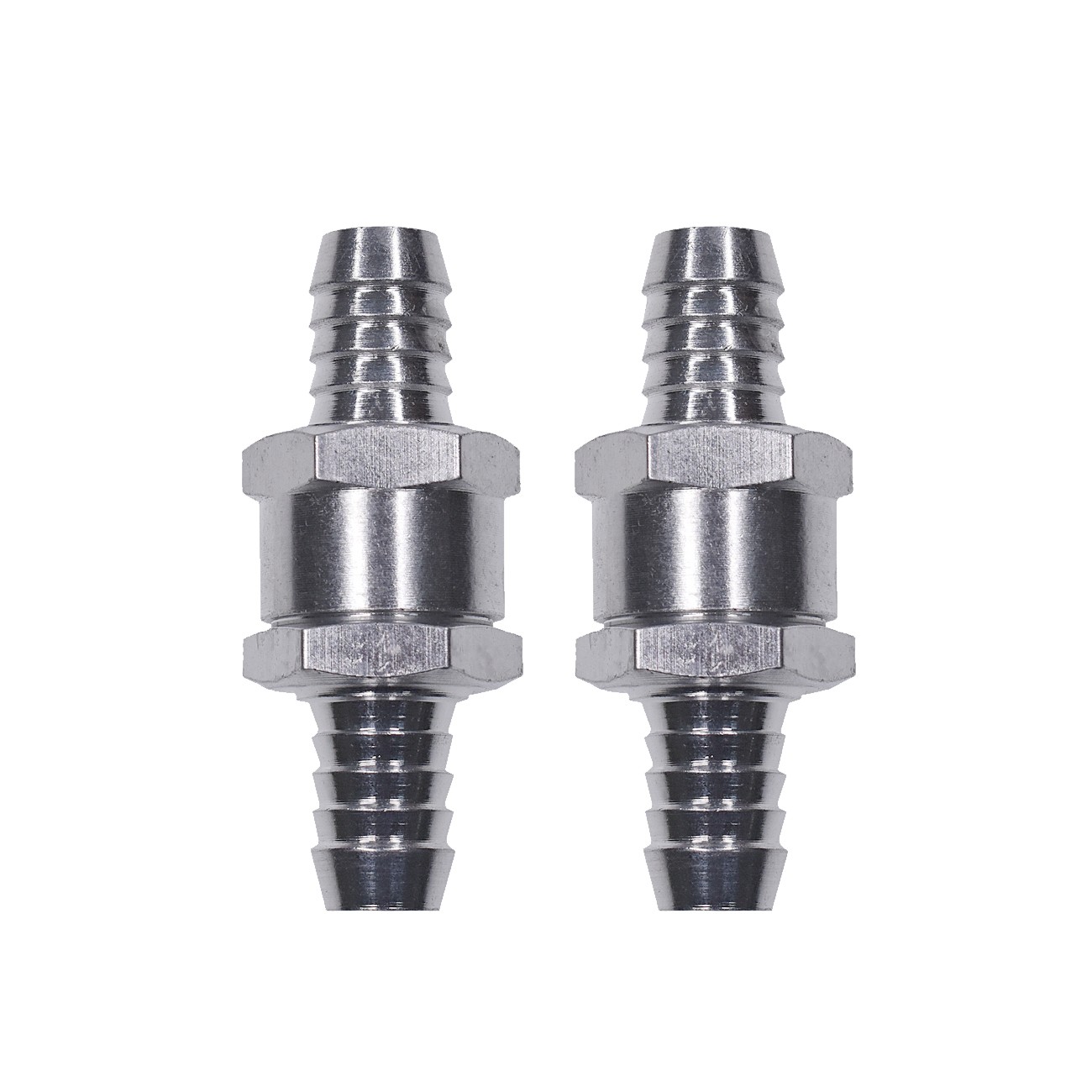 2 Pack 3/8″ 10mm Fuel Line Inline Check Valve Fuel Diesel Gas One Way Non Return