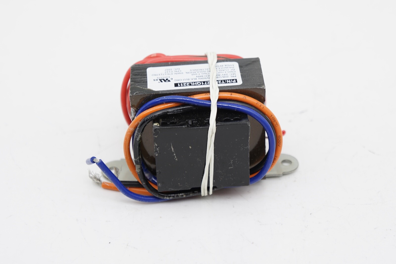 New Zhongce E.T Electronics T240-271QHL2211 Primary 208V 240V Secondary 24V 40VA