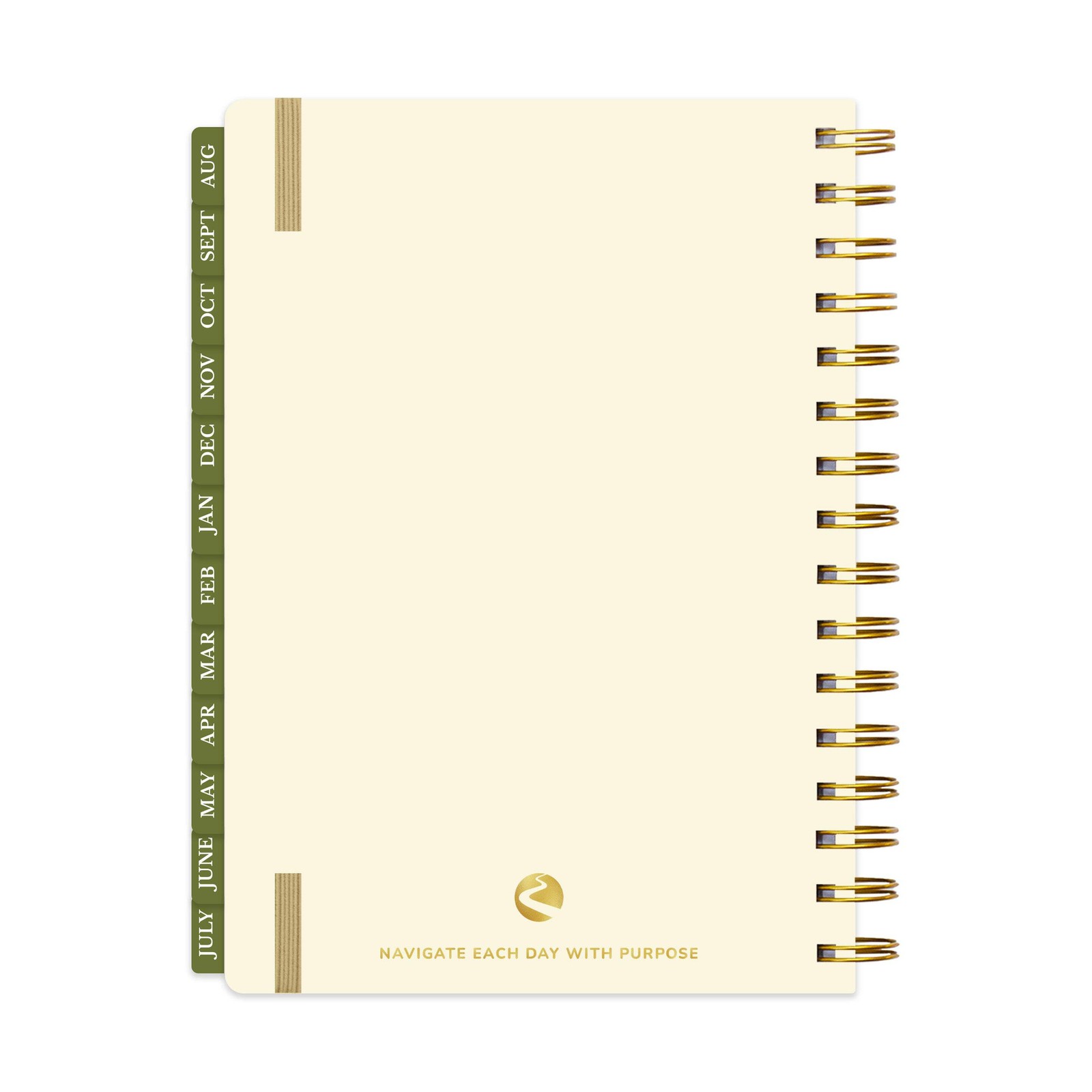 2026-2027 Mid-Year Monthly Weekly Spiral Planner B5 August Start Agenda