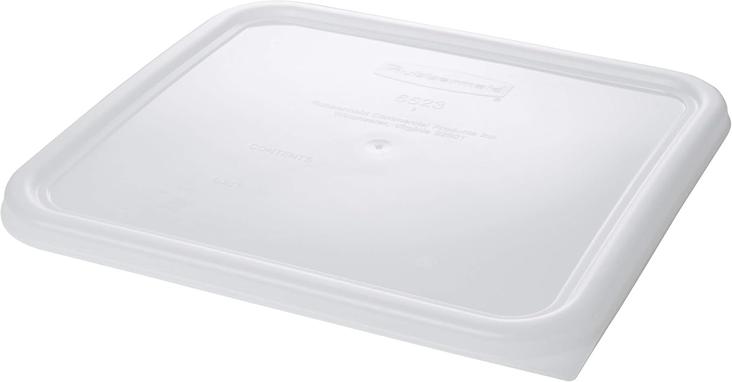 Rubbermaid Commercial Products Large Lid For 12/18/22 Qt. Plastic Space Saving S