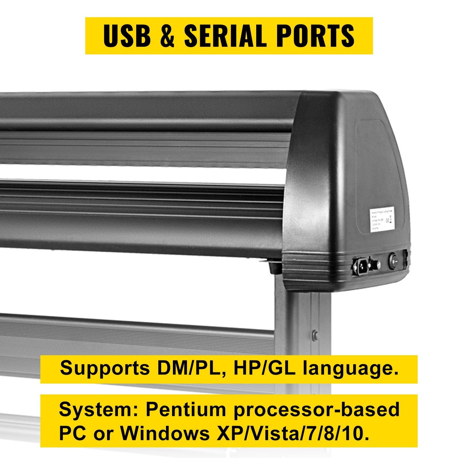 15x15in 5-in-1 heat press & vinyl cutter 53in with USB for DIY