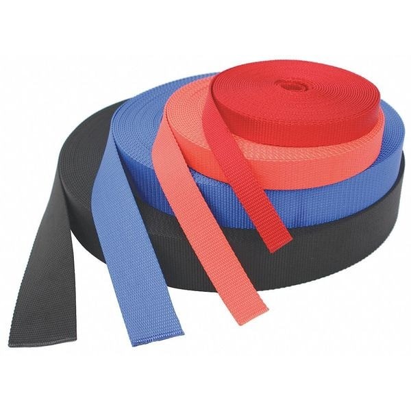 Bulk-Strap P34300r Bulk Webbing, 300 Ft. X 3/4 In., 375 Lb.
