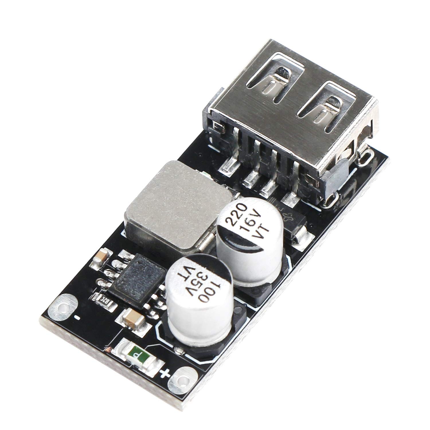 USB Buck Converter, 4pcs DCDC Step Down Module 632V 12V 24V to 5V QC 3.0 Char…
