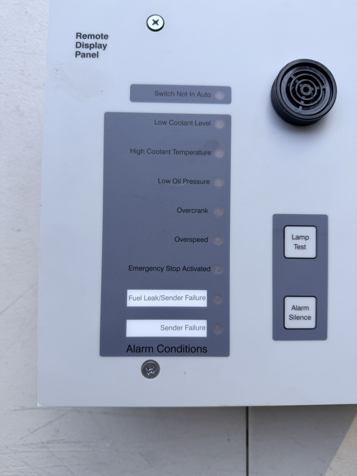 RDP-110C-S1 Basler Remote Display Panel Surface Mount