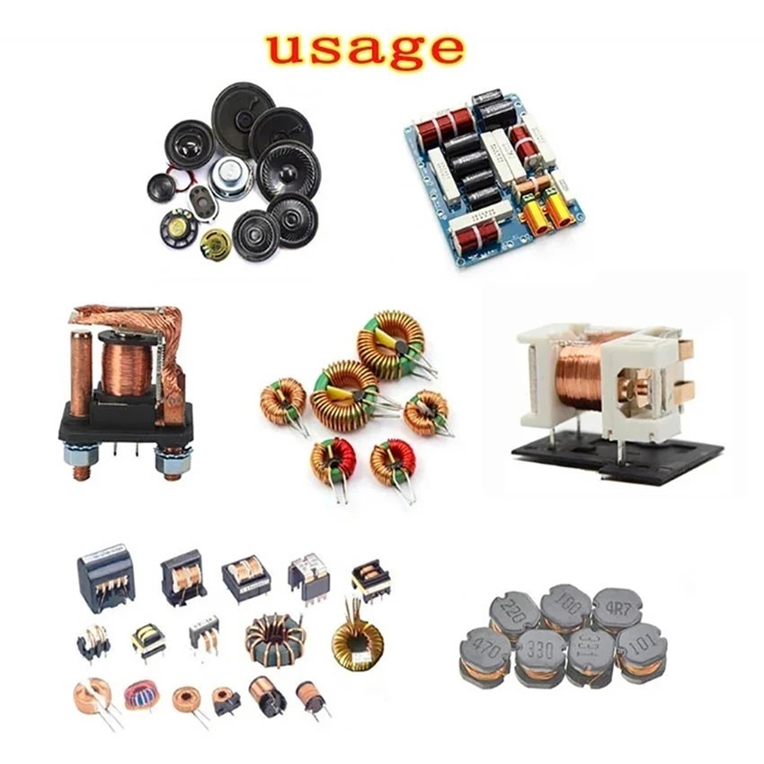 QA-1 2UEW Enameled Copper Magnet Wire 1kg 0.06-1.5mm Coil Winding Reel DIY Use
