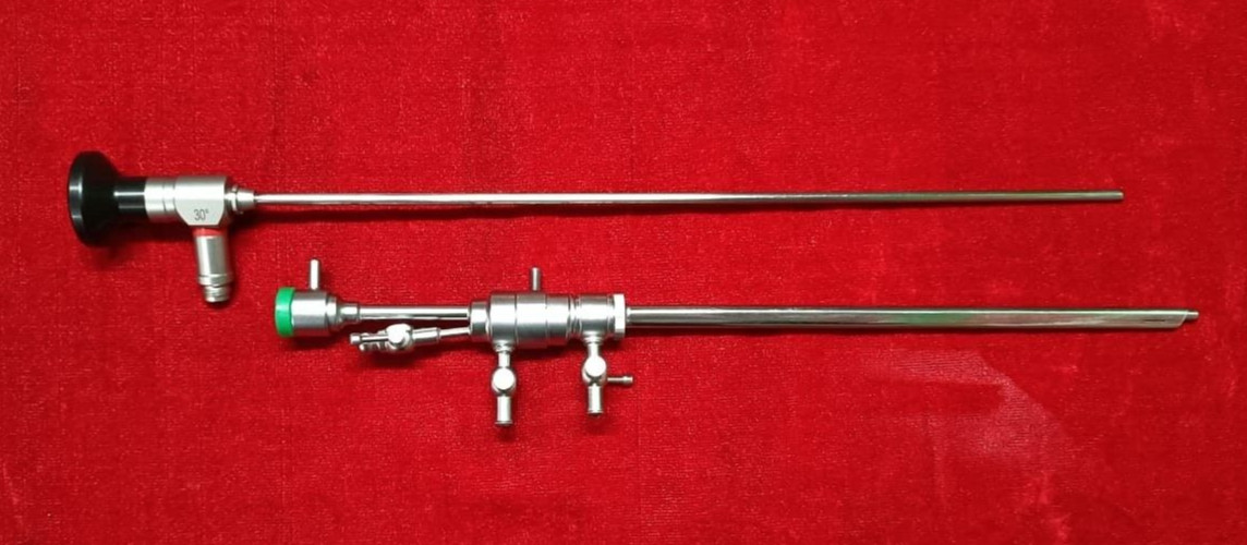 Laparoscopic Hysteroscopy Operative Sheath Set Forceps 5fr & Hysteroscope 2.9mm