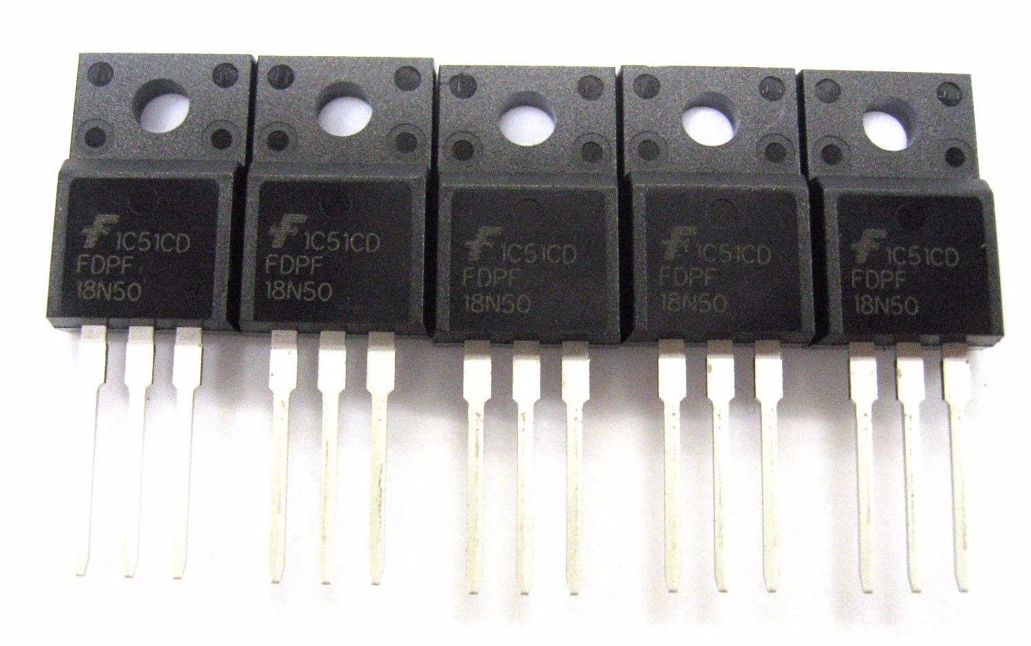 FDPF18N50 18N50 (5x) MOSFET, 500V N-CH MOSFET TO-220F