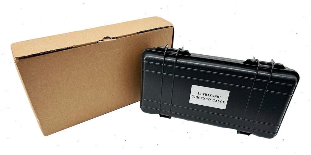 Digital Ultrasonic Thickness Meter Tester Gauge 0.75-300mm/0.03-11.8inch Metal
