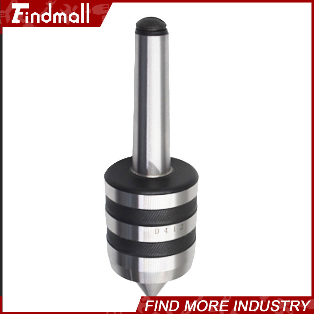 Findmall MT2 Live Center Morse Taper 2MT Triple Bearing Lathe Medium Duty CNC