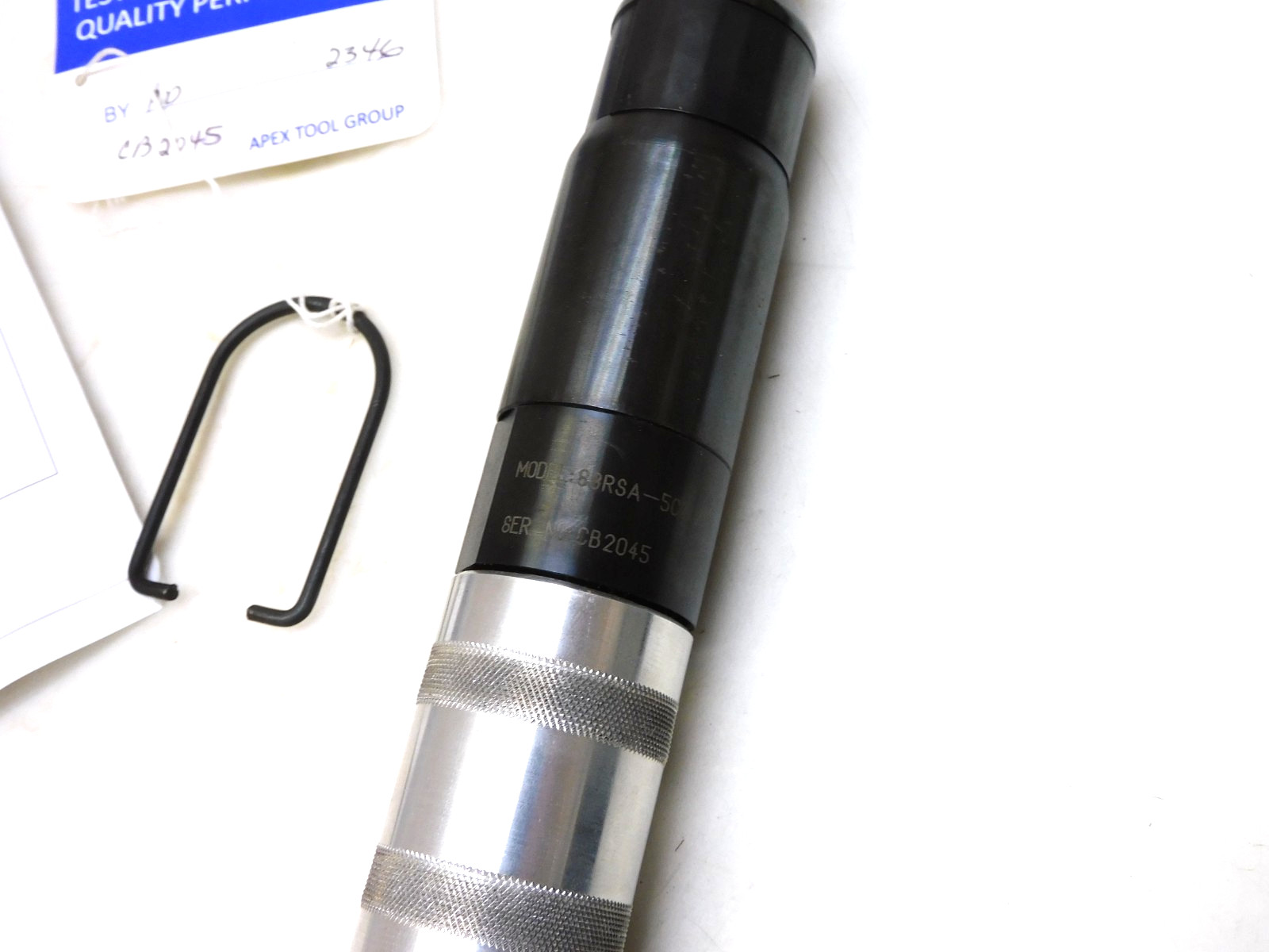 Cleco 88RSA-5CQ Pneumatic Inline Screwdriver 1/4” Npt Hex Quick Change