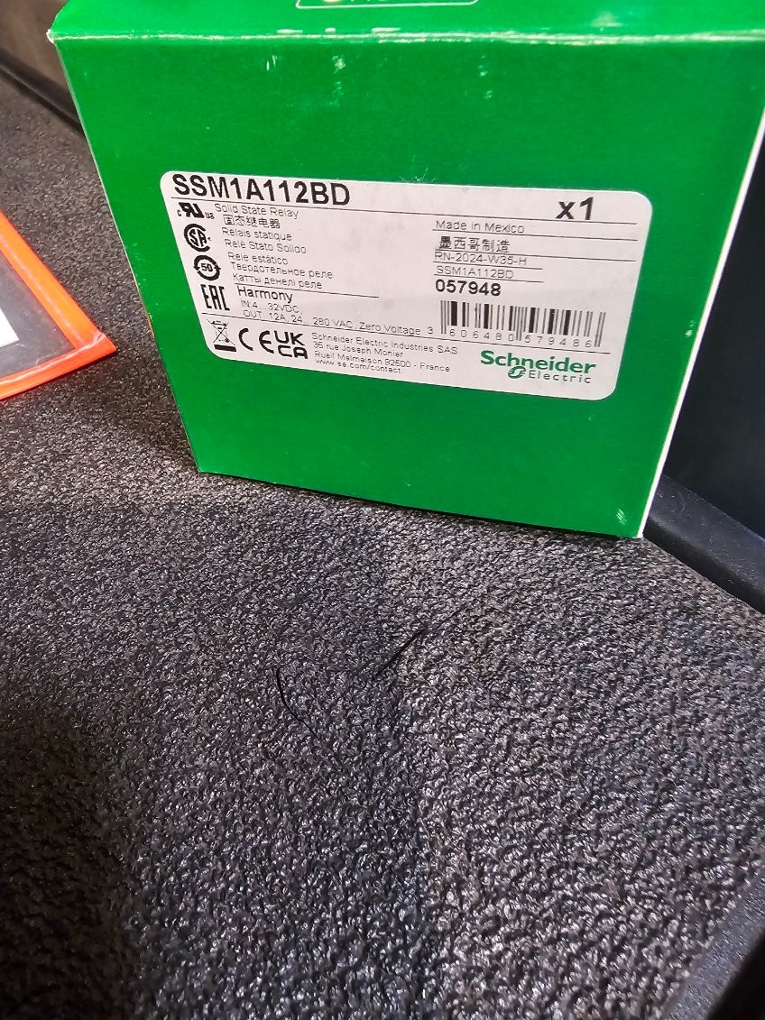 SCHNEIDER SSM1A112BD SSR, 12A, 4-32VDC/24-280 VAC