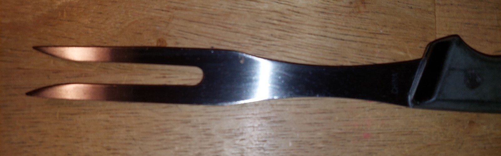 SMART COOK Cutlery Kitchen CARVING FORK Stainless Steel Bakelite Handle