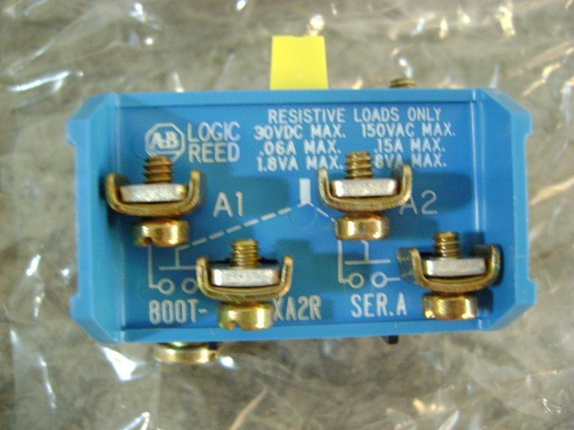 Allen Bradley 800T-XA2R Logic Reed Contact Block 2 NO 800TXAR2 AB NEW FREE SHIP