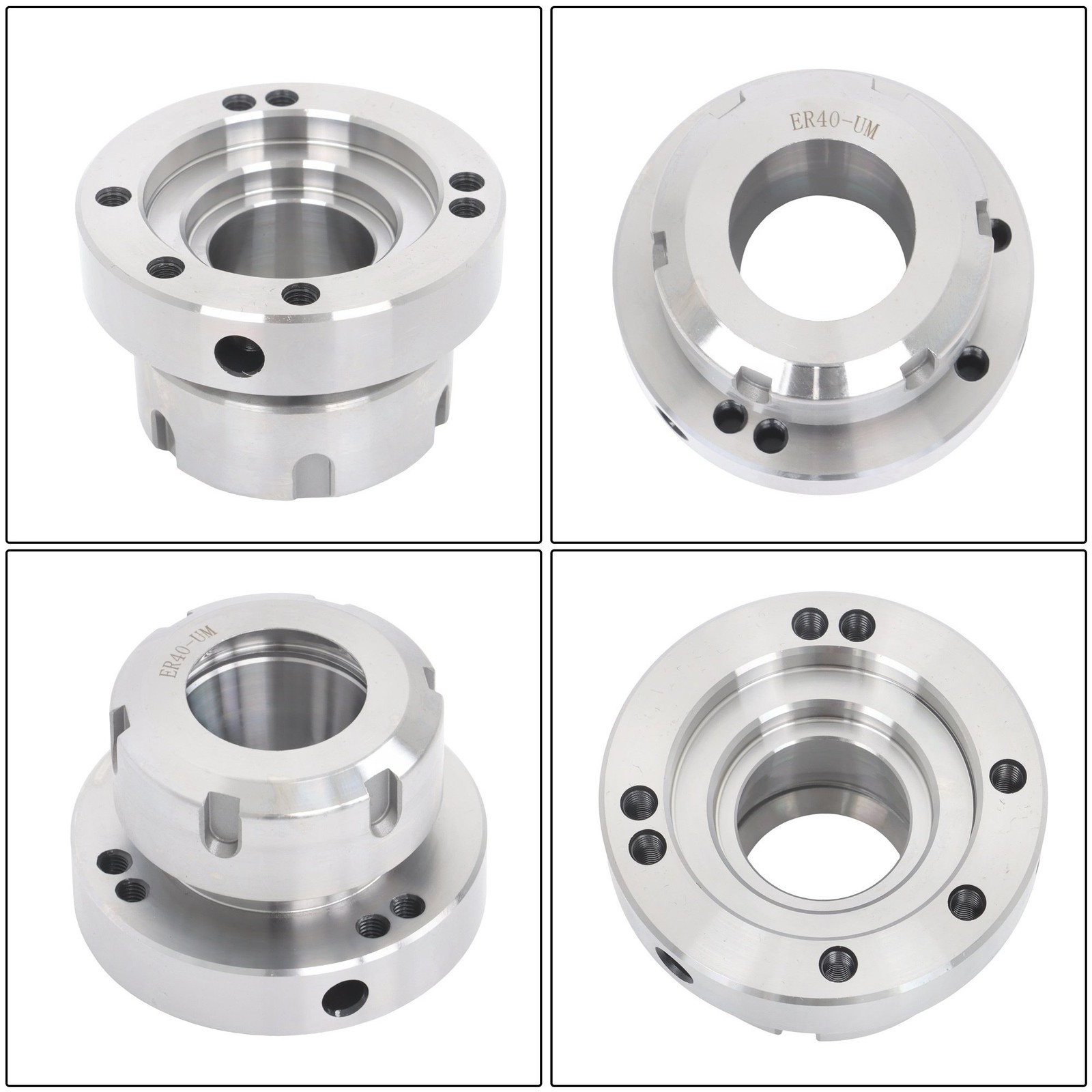 ER40 Collet Chuck 80 mm Diameter for CNC Milling Machine Tool Holder