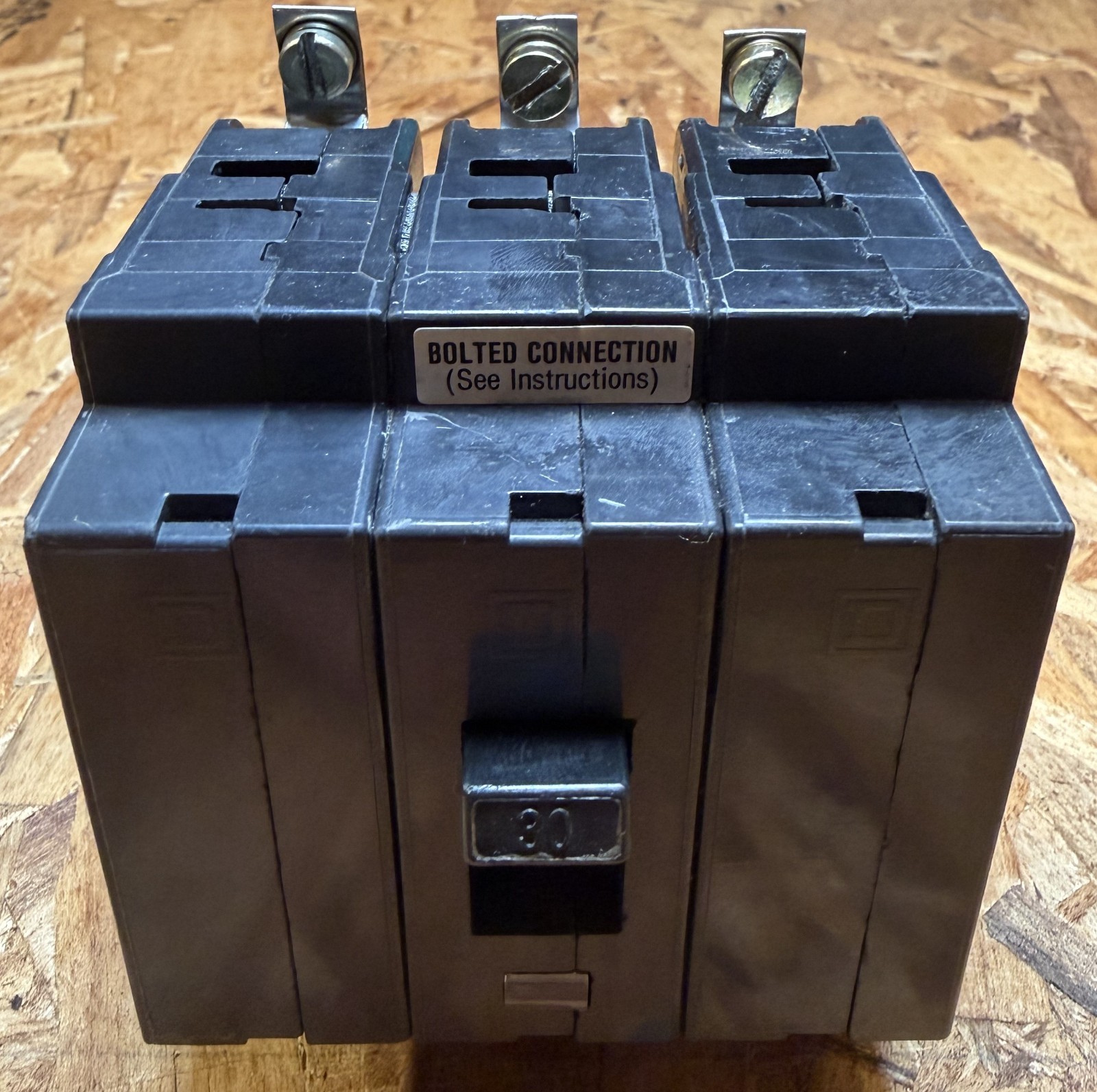 Square D EHB34030 3 Pole Circuit Breaker